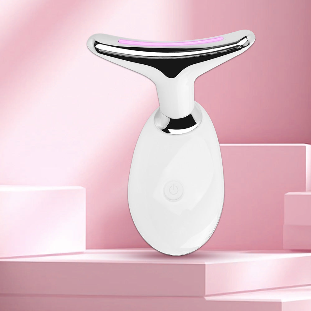 7-in-1 LED Face & Neck Lifter – Sculpt, Tighten & Glow