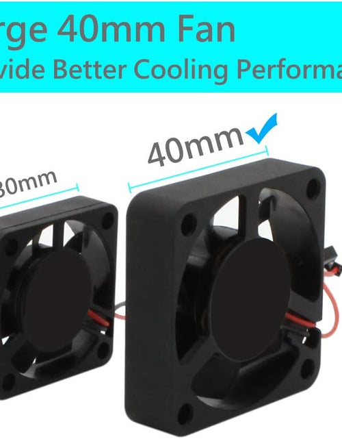 Load image into Gallery viewer, Raspberry Pi 4 Fan ABS Case with Cooling Fan, Heatsink, Simple Removable Top Cover for Pi 4 Model B/ 4B
