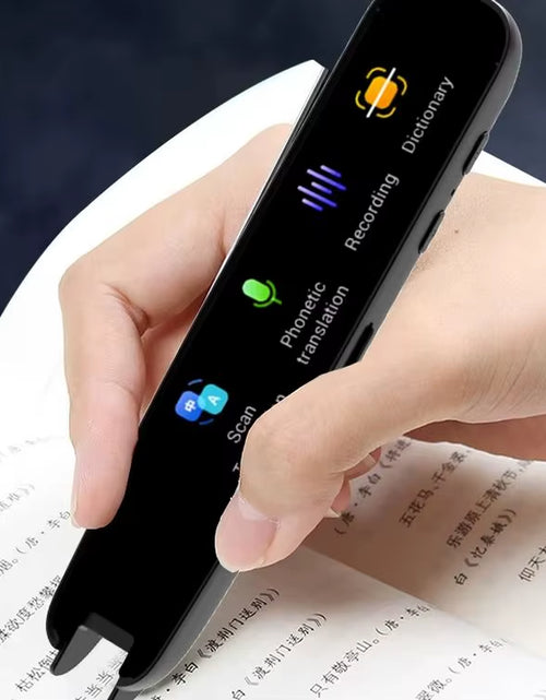 Load image into Gallery viewer, HOMEFISH Offline Translation Pen Dictionary English Intelligent Scanning Point Reading 123 Languages Translator Pen
