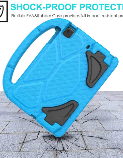 Load image into Gallery viewer, Ipad Mini 5/4/3/2/1 Case for Kids, Durable Shockproof Protective Handle Bumper Stand Cover with 2*Screen Protectors for 7.9 Inch Apple Ipad Mini 5Th/4Th/3Rd/2Nd/1St Generation, Blue
