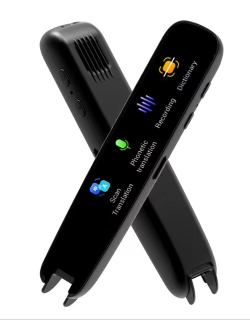 Load image into Gallery viewer, HOMEFISH Offline Translation Pen Dictionary English Intelligent Scanning Point Reading 123 Languages Translator Pen
