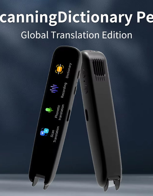 Load image into Gallery viewer, HOMEFISH Offline Translation Pen Dictionary English Intelligent Scanning Point Reading 123 Languages Translator Pen
