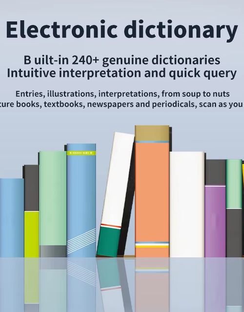 Load image into Gallery viewer, HOMEFISH Offline Translation Pen Dictionary English Intelligent Scanning Point Reading 123 Languages Translator Pen
