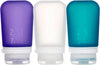 Purple, Clear, Teal
